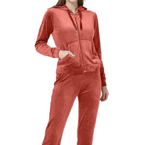 Fully Customized Printing <b>Women</b> <b>Velvet</b> Tracksuit <b>for</b> Sale Streetwear <b>Top</b> Trending Adult Size <b>Women</b> <b>Velvet</b> Tracksuit - Product Image 5