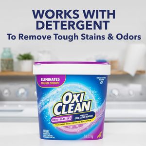 Proveedor original de EE. UU. de Oxi-Clean Odor Blasters: Polvo versátil para eliminar olores y manchas de ropa, 5 lb, de un proveedor genuino - Product Image 3