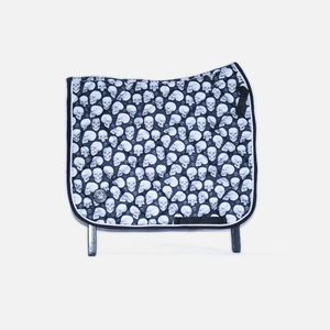 Manta de Silla de Montar Personalizada Premium con Diseño de Calavera de Halloween, Impresa en 3D por Sublimación, para Equitación, Suministros Ecuestres - Product Image 2