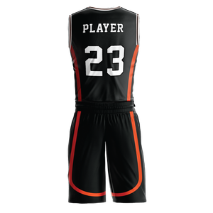 Camiseta de alta calidad, conjuntos impresos por sublimación, uniformes personalizados OEM para hombre, camiseta de baloncesto, pantalones cortos de baloncesto de verano - Product Image 3