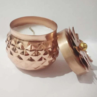 Vela LED Artesanal de Lujo en Frasco para Decoración del Hogar, Diwali, Día del Padre y Bares, al por Mayor desde India por HHO
