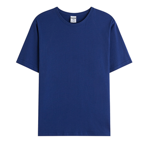 T-shirt en coton vierge de haute qualité pour hommes logo personnalisé T-shirt ample et décontracté à manches courtes pour hommes - Product Image 4