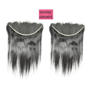 Extensiones de Cabello Humano Indio Virgen 13*6 HD Frontal al por Mayor, 100% Natural, Color Natural, Onda Profunda, Procesado Químicamente, Cutícula Alineada - Product Image 1