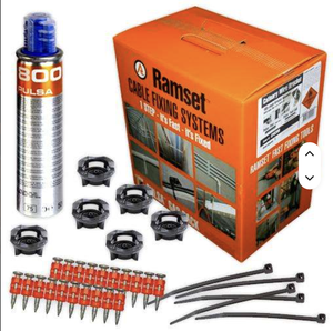 MEHTAB Ramsets CM800PLUSKIT1 ชุดเครื่องยิงตะปูแบบใช้แบตเตอรี่สำหรับงานอุตสาหกรรม 120V/60Hz Li-ion รับประกัน 3 ปี 5 ชิ้น พร้อมคลิป P8 Datalec - Product Image 2