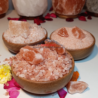 Sal Rosa del Himalaya de Pakistán, Ecológica, Orgánica, Gruesa/Fina, Grano de 2-5 mm, Grado Alimenticio, Natural, para Curar Carne, Encurtir, 84 Minerales