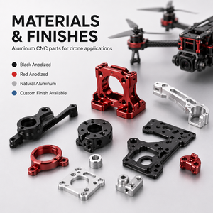 Precision CNC Machining Parts CNC Milling Parts FPV <b>Drone</b> Parts FPV Racing <b>Drone</b> Parts Quadcopter <b>Drone</b> Parts - Product Image 5