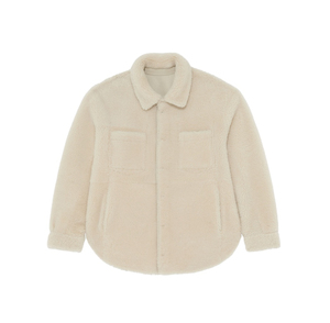 Veste en tissu sherpa exclusive pour hommes, manteau d'hiver chaud et moelleux pour les journées froides, design durable, chaud et élégant, prix abordable - Product Image 1