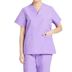 Tenues d'infirmière unisexes en coton et polyester pour hôpitaux, vente en gros OEM H&U Doctor - Product Image 1
