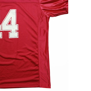 Diseño de alta calidad personalizado fútbol americano Jersey 100% poliéster fútbol americano Jersey con logotipos bordados personalizados - Product Image 4