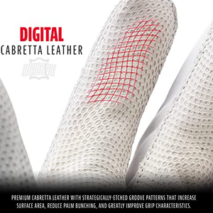 ถุงมือตีเบสบอลทำจากหนังสำหรับผู้ใหญ่เป็นมิตรกับสิ่งแวดล้อมปรับแต่งได้ - Product Image 6