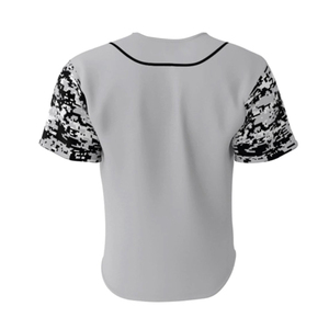 Camisetas de béisbol y softbol personalizadas para hombres y mujeres, ropa deportiva de alta calidad con camisetas de béisbol con patrón en blanco - Product Image 4