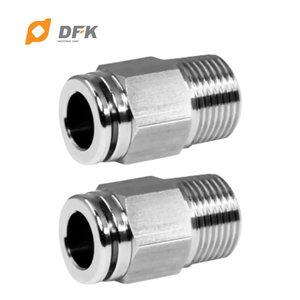 Raccords de connecteur rapide pneumatique industriel SUS 304 316 - Product Image 2