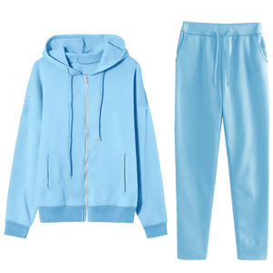 Conjuntos de Jogger unisex más vendidos para hombres y mujeres, cómodos y de moda para todas las edades para uso en exteriores con cuello con capucha - Product Image 1