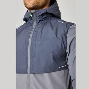 Chaqueta Cortavientos Impermeable de Otoño Informal con Cremallera Delantera de 2 Colores Personalizada OEM al por Mayor para Hombre - Product Image 6