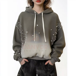 Sudaderas con Capucha para Mujer al por Mayor, Transpirables, Antiarrugas, Servicio OEM, Impresión de Logotipo Personalizado - Product Image 4