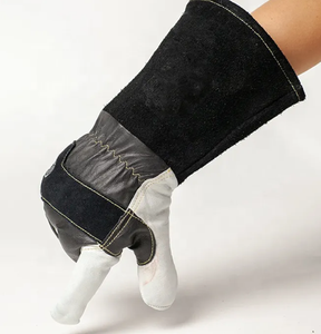 Hot Selling Fire Rescue <b>Glove</b> Leather Material with Anti-Cut Anti-Slip Anti-Static Anti-Vibration Functions for Firefighting - Product Image 5