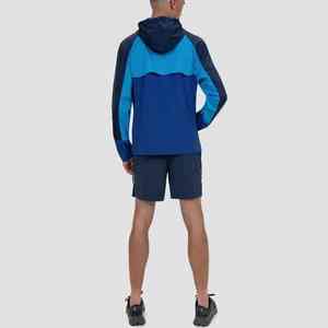 แจ็กเก็ตกันฝนสำหรับผู้ชายเสื้อกันลมซิปเต็มตัวทำจากไนลอนโพลีเอสเตอร์กันน้ำออกแบบได้ตามต้องการ - Product Image 3