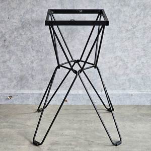 Industrial-Style Heavy Duty <b>Cast</b> Iron Furniture Legs 10mm Diameter <b>Powder</b> Coated for Hospital and Dining Tables CHBCF036 - Product Image 2