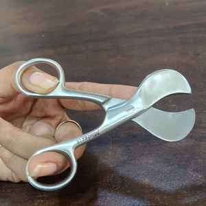 Tijeras manuales Mintex de acero inoxidable para cordón umbilical, instrumentos quirúrgicos básicos reutilizables de clase I, 4 pulgadas, certificación CE, para hospital - Product Image 2