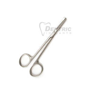 Tijeras de sutura de acero inoxidable de alta calidad, instrumentos quirúrgicos manuales para uso médico y clínico - Product Image 3