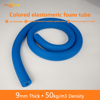 Tuyau en mousse de caoutchouc moderne haute densité, ignifuge, insonorisant, écologique, diamètre intérieur 9 mm pour unité de refroidissement