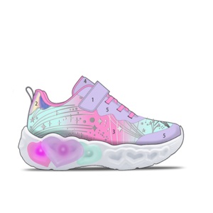 Calzado deportivo personalizable para niños, zapatillas para correr, transpirables, con malla Fly-Knit y parte superior de PU - Product Image 1