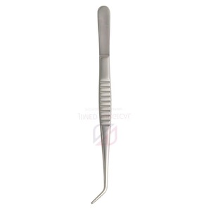 Pinzas Curvas Atraumáticas Debakey de 16 cm, Instrumento Quirúrgico de Acero Inoxidable para Manipulación de Tejidos, Certificado CE, Herramienta Quirúrgica Manual - Product Image 3