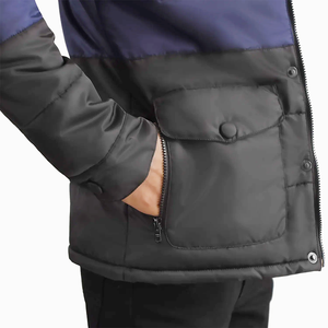 Chaquetas de Hombre, Chaqueta de Invierno con Capucha, Estilo Parka Acolchada, Resistente al Viento, Cálida, con Múltiples Bolsillos, Fabricante Mayorista OEM ODM - Product Image 5