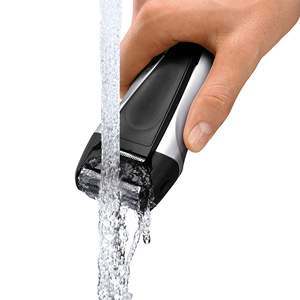 Afeitadora Eléctrica para Hombre, Triple Cuchilla de Acero Inoxidable, Impermeable IPX7, Carga USB, Afeitadora Rotatoria de Láminas, Lavable, Segura y Duradera - Product Image 3