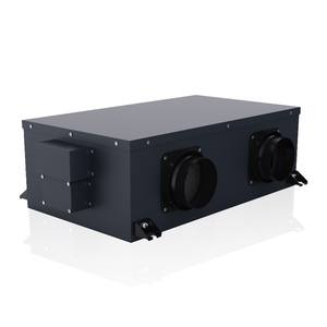 Système de ventilation de plafond carré à conduit caché avec échange d'air à <span class=keywords><strong>double</strong></span> <span class=keywords><strong>flux</strong></span> Économie d'énergie pour les maisons, les hôpitaux et les écoles - Product Image 5