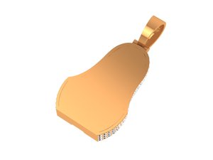 Colgantes de letras con diamantes naturales VVS hechos a medida, oro de 10K/14K, los mejores precios para rapero de Hip Hop para regalo - Product Image 3