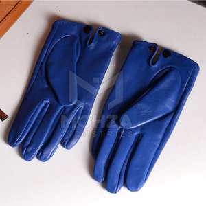 Customized Logo Design High Quality Leather <b>Touch</b> <b>Screen</b> <b>Gloves</b> Waterproof Outdoor Sports Plain Style - Product Image 3