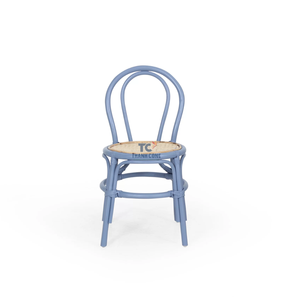 เก้าอี้หวายสีน้ำเงินทำมือขายส่ง เก้าอี้หวายสำหรับงานปาร์ตี้เด็ก เฟอร์นิเจอร์เด็กสำหรับงานอีเว้นท์ ผลิตในเวียดนาม - Product Image 1