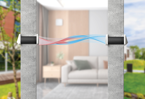 Ventilador de Recuperación de Calor Descentralizado (HRV) BSK Zephyr, Montado en Pared, sin Ductos, Moderno, Flexible, con Wi-Fi, Cerámico, para Hoteles y Hospitales - Product Image 6