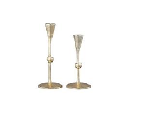 Bougeoir en aluminium rustique avec texture martelée élégante et finition mate pour décor de Pâques à la maison et au bureau - Product Image 1