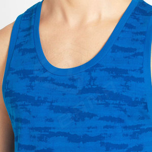 เสื้อกล้ามวิ่งลายตาข่ายแขนกุดสำหรับผู้ชายเสื้อกล้ามออกกำลังกายสำหรับผู้ชายเสื้อออกกำลังกายโลโก้ออกแบบได้ตามต้องการ - Product Image 5