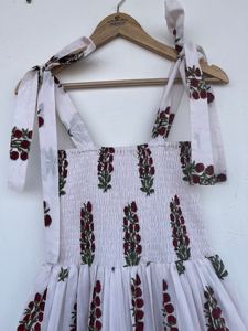 Elegante vestido Maxi para damas para festivales, bodas, fiestas en la playa, conjunto de cumpleaños con ropa de dormir de encaje natural - Product Image 3