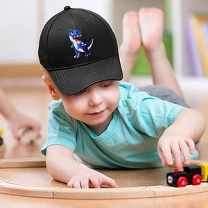 Casquettes pour enfants en coton 100% à 6 panneaux, personnalisées, de haute qualité, brodées, décontractées, de sport, pour papa, prix de gros - Product Image 5