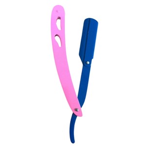 Rasoir classique pour barbier, outil de rasage à lame droite, rasage humide pour hommes, rasage de la barbe, lame remplaçable, qualité professionnelle - Product Image 2