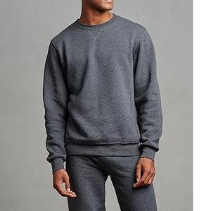 เสื้อสเวตเชิ้ตผู้ชายแบบคอกลม ผ้าฟลีซ ขายส่ง คุณภาพดีที่สุด บริการ OEM เสื้อสเวตเชิ้ตแบบยูนิเซ็กซ์ - Product Image 4