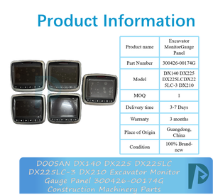 Panel de Instrumentos para Excavadora DOOSAN DX140 DX225 DX225LC DX225LC-3 DX210, 300426-00174G, Repuestos para Maquinaria de Construcción - Product Image 3