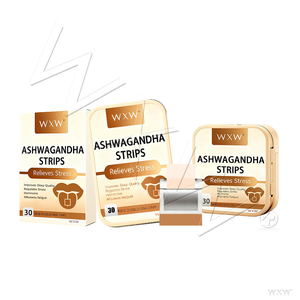 Растворимая оральная пленка для быстрого снятия стресса, улучшения настроения и поддержки сна, травяная добавка, приватная марка - Product Image 1