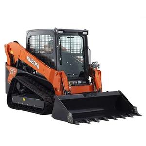 Takeuchi TL6R 65 HP Compact Track Skid Steer Loader Eaton Hydraulique 7,485 Lbs Capacité 67 \ "Lisse Bucket Mini Kubota Engine - Product Image 6