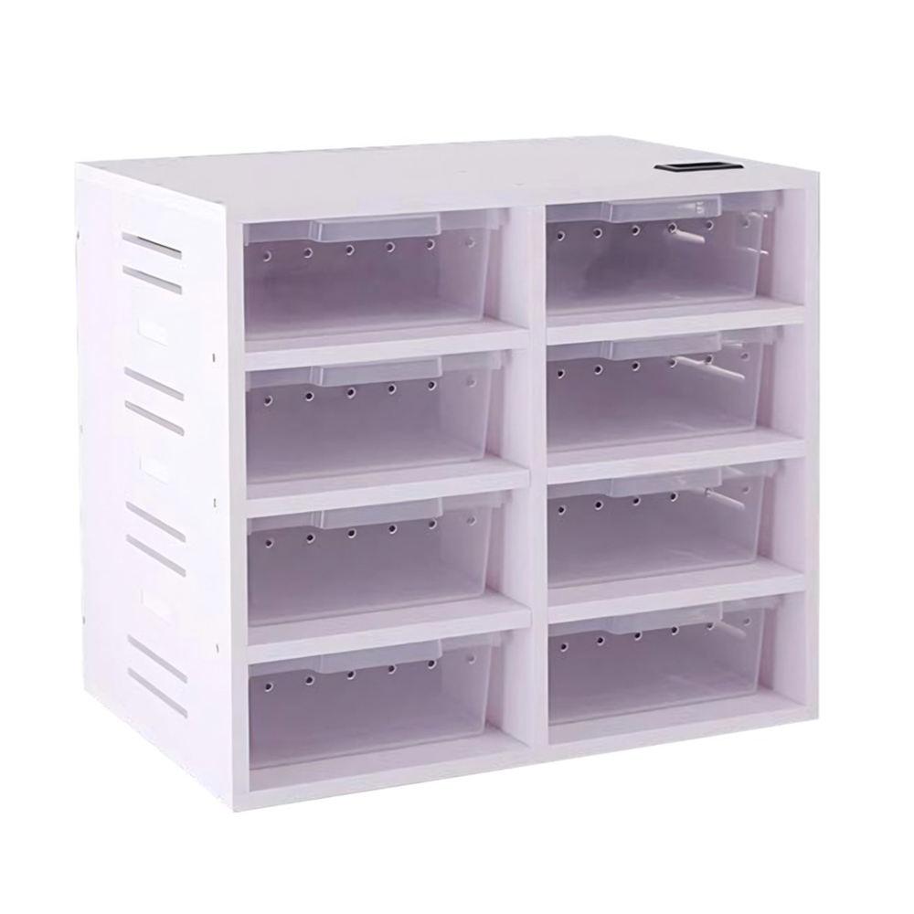 Armoire nue à 4 couches et 8 pompes