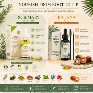 Aceite para el Crecimiento del Cabello de Marca Propia, Tratamiento Anticaspa para el Cuero Cabelludo, Crecimiento Rápido, Nutritivo, Aceite para el Cabello de Bebé, Aceite Orgánico de Romero y Ricino - Product Image 6