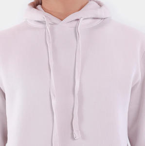 Sweat à capuche court pour homme, personnalisé, en gros, lourd, en polaire d'hiver, anti-rides, vêtements de sport d'extérieur, design doublé, motif uni - Product Image 2