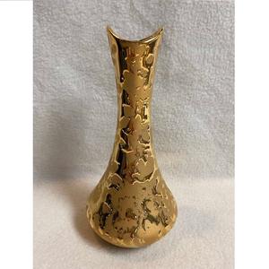 Vase végétal doré et vase à fleurs design idéal pour la décoration intérieure personnalisé fait à la main meilleur décor intérieur et design fait main - Product Image 2