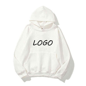 Sweatshirts à capuche et sweatshirts unis personnalisés de haute qualité avec impression sérigraphique sweatshirts et sweatshirts avec logo personnalisé vierge pour hommes - Product Image 1