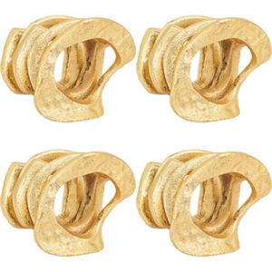 Luxury <b>cheap</b> Wholesale Indian Supplies Gold Finger <b>Ring</b> Design Metal Napkin <b>Ring</b> For Hotel Wedding Party Table Decoration - Product Image 2