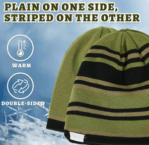 Pakistan Usine Directe En Gros Laine Acrylique Personnalisé Chaud Hiver Bonnet Chapeaux Qualité Bonnets Tricotés Emballage Premium - Product Image 6